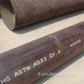 ASTM A333 GR.6 Pipe d'acier en carbone à basse température